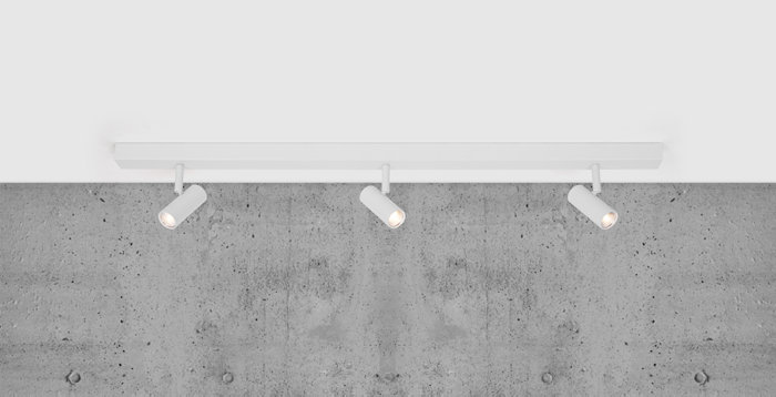 Nordlux Coolie spot 3-skinne hvit